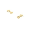 Sutton Heartbeat Gold-Tone Brass Stud Earrings Sutton Heartbeat Gold-Tone Brass Stud Earrings