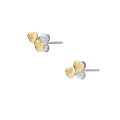 Sutton Heartbeat Gold-Tone Brass Stud Earrings Sutton Heartbeat Gold-Tone Brass Stud Earrings