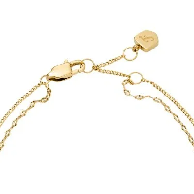 Sutton Horseshoe Gold-Tone Stainless Steel Multi Strand Bracelet Sutton Horseshoe Gold-Tone Stainless Steel Multi Strand Bracelet