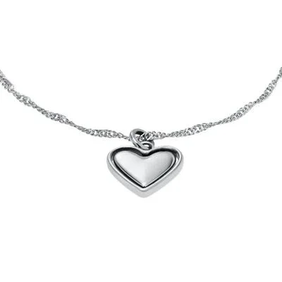 Sutton Legacy Heart Stainless Steel Rotating Chain Bracelet Sutton Legacy Heart Stainless Steel Rotating Chain Bracelet