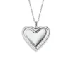 Sutton Legacy Heart Stainless Steel Rotating Pendant Necklace Sutton Legacy Heart Stainless Steel Rotating Pendant Necklace