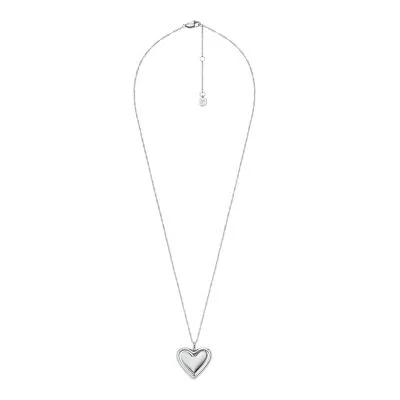 Sutton Legacy Heart Stainless Steel Rotating Pendant Necklace Sutton Legacy Heart Stainless Steel Rotating Pendant Necklace