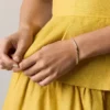Sutton Love-All Gold-Tone Brass Heart Link Tennis Bracelet Sutton Love-All Gold-Tone Brass Heart Link Tennis Bracelet