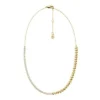 Sutton Love-All Gold-Tone Brass Heart Link Tennis Necklace Sutton Love-All Gold-Tone Brass Heart Link Tennis Necklace