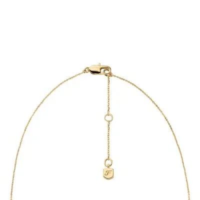 Sutton Love-All Gold-Tone Brass Heart Link Tennis Necklace Sutton Love-All Gold-Tone Brass Heart Link Tennis Necklace