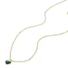 Sutton Modern Meadows Reconstituted Malachite Heart Pendant Necklace Sutton Modern Meadows Reconstituted Malachite Heart Pendant Necklace