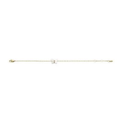 Sutton Radiant Wings White Mother-of-Pearl Butterfly Chain Bracelet Sutton Radiant Wings White Mother-of-Pearl Butterfly Chain Bracelet