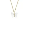 Sutton Radiant Wings White Mother-of-Pearl Butterfly Chain Necklace Sutton Radiant Wings White Mother-of-Pearl Butterfly Chain Necklace
