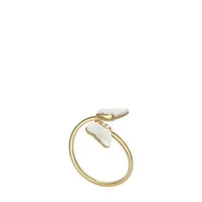 Sutton Radiant Wings White Mother-of-Pearl Butterfly Ring Sutton Radiant Wings White Mother-of-Pearl Butterfly Ring