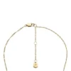 Sutton Shaky Glitz Gold-Tone Stainless Steel Moon and Star Pendant Necklace Sutton Shaky Glitz Gold-Tone Stainless Steel Moon and Star Pendant Necklace