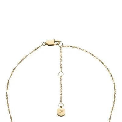 Sutton Shaky Glitz Gold-Tone Stainless Steel Moon and Star Pendant Necklace Sutton Shaky Glitz Gold-Tone Stainless Steel Moon and Star Pendant Necklace