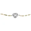 Sutton Tokens Of Affection Two-Tone Stainless Steel Chain Bracelet Sutton Tokens Of Affection Two-Tone Stainless Steel Chain Bracelet