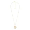 Sutton Yours Truly Gold-Tone Stainless Steel Pendant Necklace Sutton Yours Truly Gold-Tone Stainless Steel Pendant Necklace