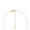 Sutton Yours Truly Gold-Tone Stainless Steel Pendant Necklace Sutton Yours Truly Gold-Tone Stainless Steel Pendant Necklace