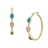 The Good Luck Collection Gold-Tone Stainless Steel Hoop Earrings The Good Luck Collection Gold-Tone Stainless Steel Hoop Earrings