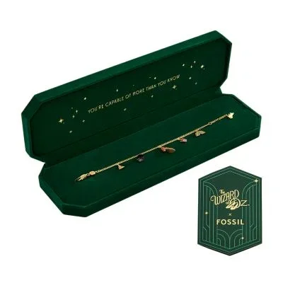 The Wizard of Oz x Fossil Special-Edition Charm Bracelet The Wizard of Oz x Fossil Special-Edition Charm Bracelet