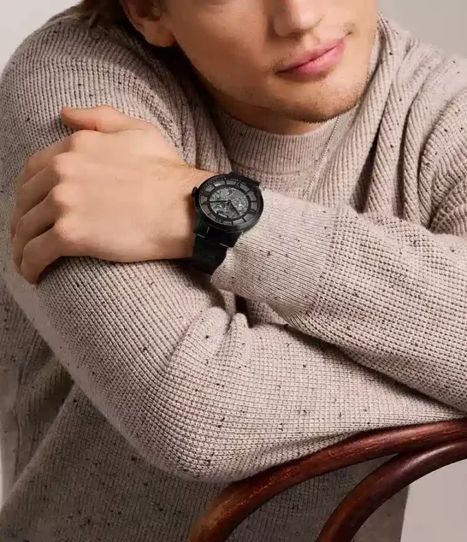 Townsman Automatic Black Stainless Steel Watch Townsman Automatic Black Stainless Steel Watch