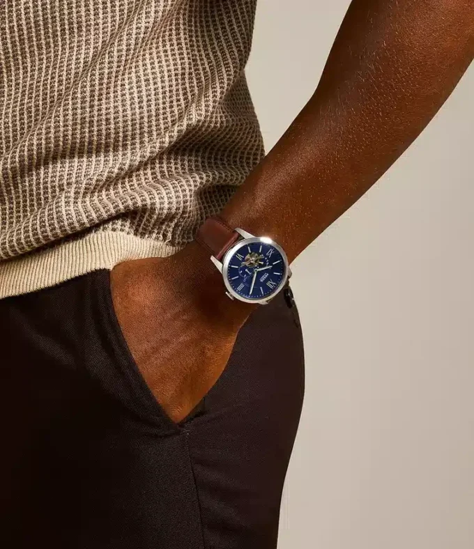 Townsman Automatic Brown Leather Watch Townsman Automatic Brown Leather Watch