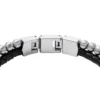 Townsman Beads Black Leather Multi-Strand Bracelet Townsman Beads Black Leather Multi-Strand Bracelet