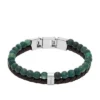 Townsman Beads Brown Leather Multi-Strand Bracelet Townsman Beads Brown Leather Multi-Strand Bracelet