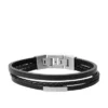 Townsman Black Multi-Strand Leather Bracelet Townsman Black Multi-Strand Leather Bracelet