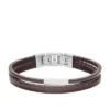 Townsman Brown Multi-Strand Leather Bracelet Townsman Brown Multi-Strand Leather Bracelet