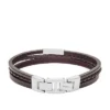 Townsman Brown Multi-Strand Leather Bracelet Townsman Brown Multi-Strand Leather Bracelet