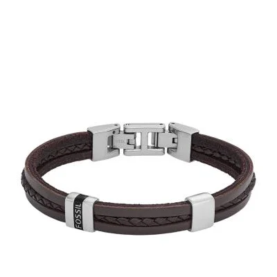 Townsman Leather Essentials Brown Leather Strap Bracelet Townsman Leather Essentials Brown Leather Strap Bracelet