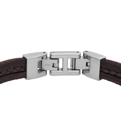 Townsman Leather Essentials Brown Leather Strap Bracelet Townsman Leather Essentials Brown Leather Strap Bracelet