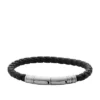 Townsman Vintage Casual Brown Braided Leather Bracelet Townsman Vintage Casual Brown Braided Leather Bracelet