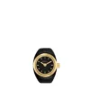 Watch Ring Two-Hand Gold-Tone Stainless Steel Watch Ring Two-Hand Gold-Tone Stainless Steel